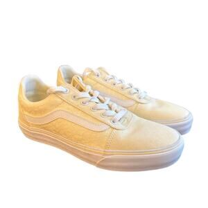 Women's Vans Ward DX Deluxe Afterglow White Lace Up Skate Shoes NWOT Women’s 8.5